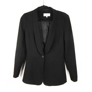 Reiss London Reed Black Classic One Button Up Blazer Jacket